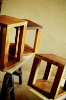 Iroko stands